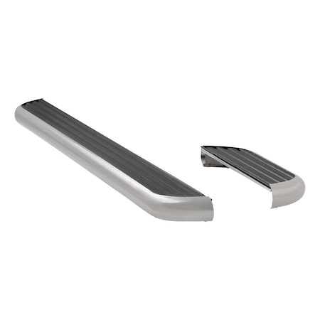 Luverne Truck Equipment MEGASTEP 6 1/2IN RUNNING BOARDS POLISHED 575100-571724